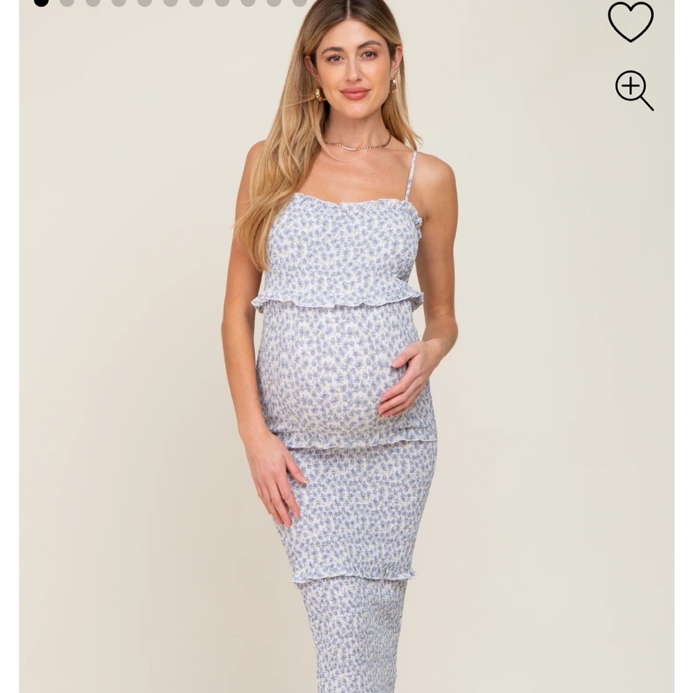 Floral Maternity Dress